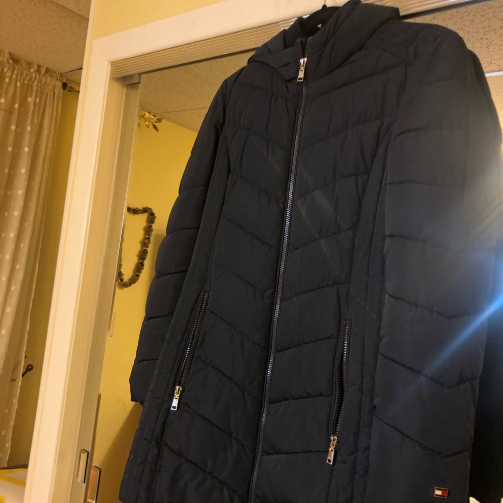 Size small P/P Navy Tommy Hilfiger coat